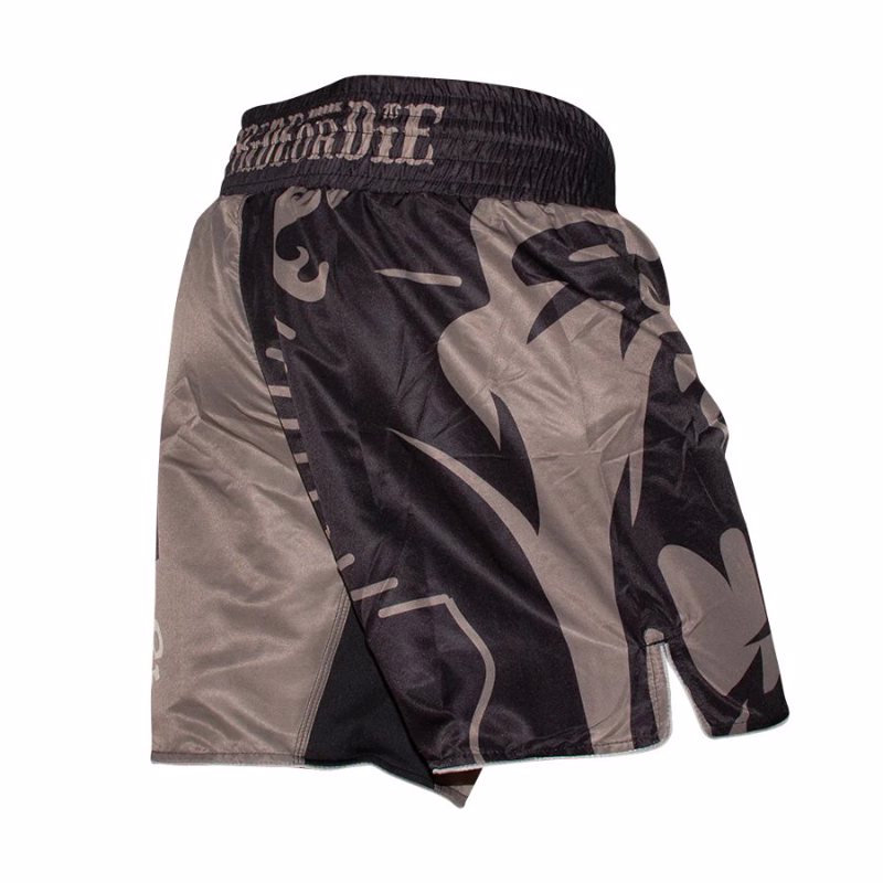 Pride Or Die beast mode MMA Shorts - Black